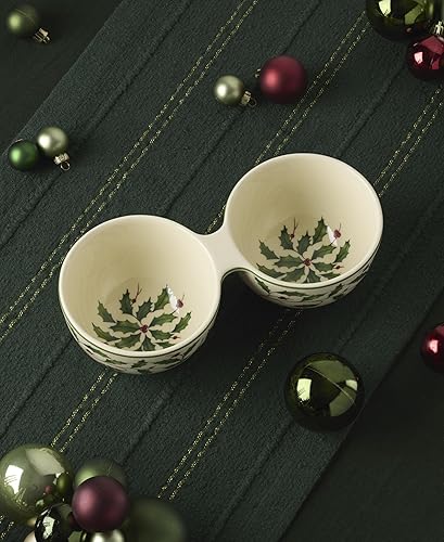 Vista 167 de Lenox 146504510 - Tazón de verduras navideño