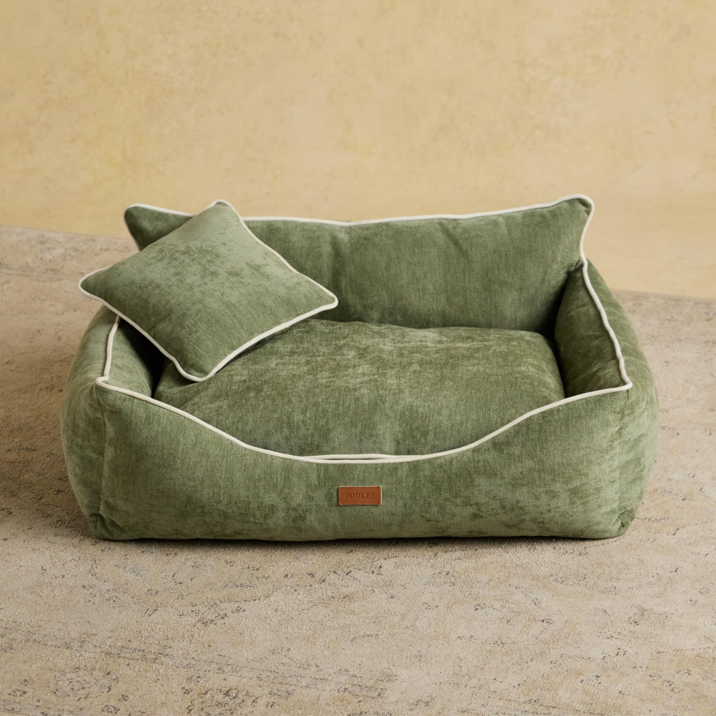Joules Snuggler Dog Sofa Apple