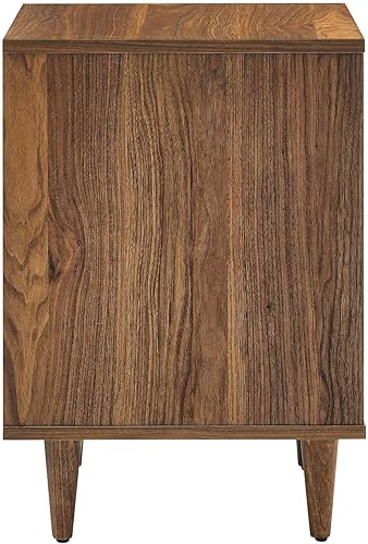 Miniatura 4 de Modway MOD-7080-WAL Mesita de noche Vespera con 2 cajones, nogal