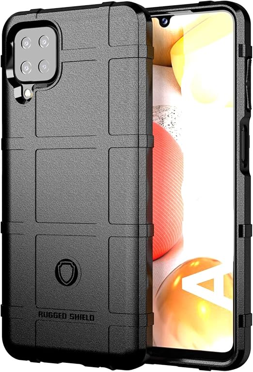 Em promoção! Para samsung galaxy a12 f12 m12 caso de telefone câmara  protetor de luxo, capa de silicone para samsung a12 12 f12 m12 cobertura de  casco rígido ~ Acessórios Do Telefone