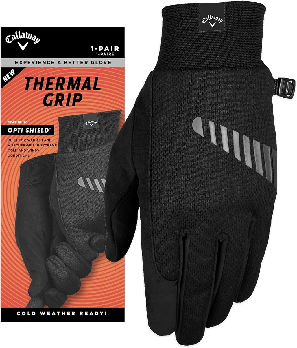 Callaway Golf Thermal Grip, guantes de golf para clima frío (paquete de 2)