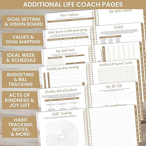 Miniatura 4 de bloom daily planners Agenda de año académico 2024-2025 (8.5 x 11 pulgadas) (julio de 2024 a julio de 2025)  Organizador semanal y mensual con