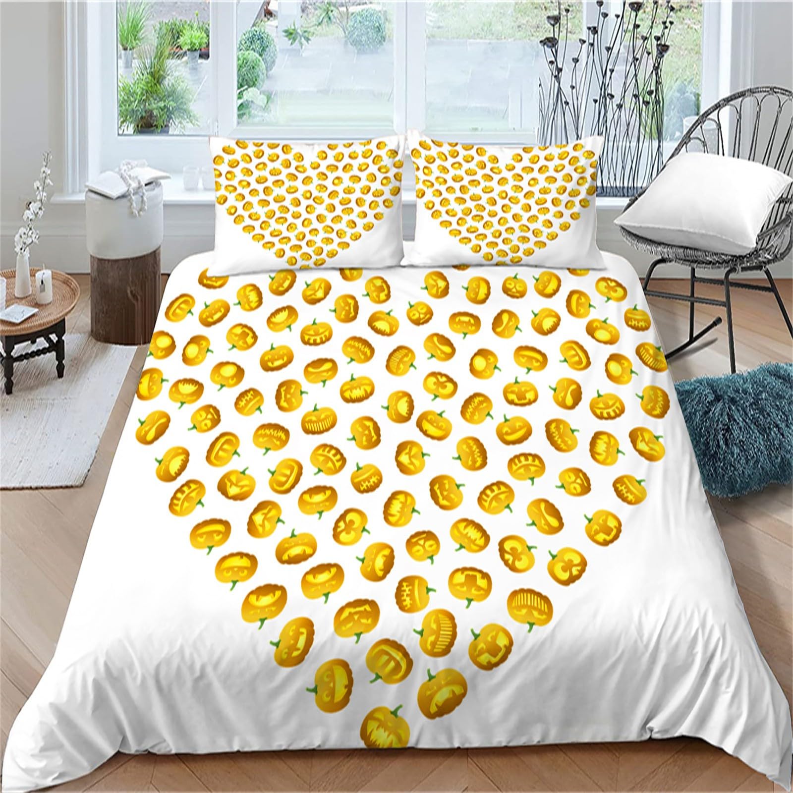 Housse de couette Halloween 200x200 pour transformer votre chambre d'adulte