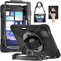 Vista 1 de Funda para Xiaomi Mi Pad 6Mi Pad 6 Pro, MiPad 6Pad 6 Pro a prueba de golpes de 11 pulgadas, soporte giratorio 360, correa de mano, correa de hombro