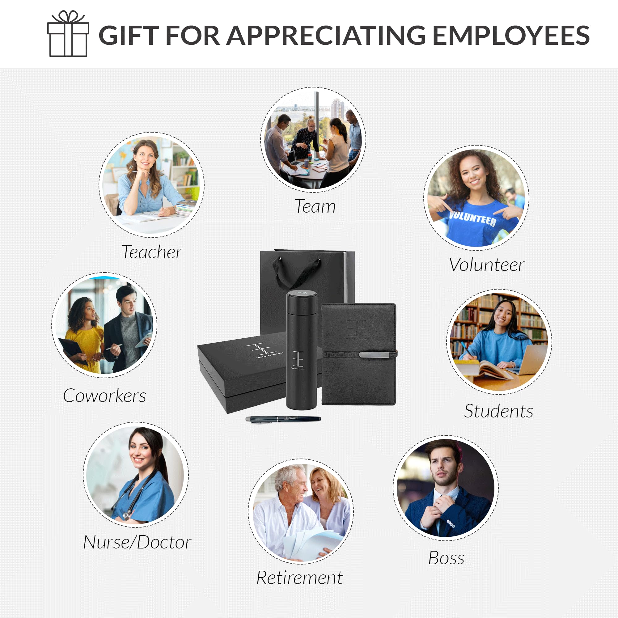 Thank You Gifts for Women and Men - Employee Appreciation Gifts Bulk, Welcome to the Team, Farewell Gifts for Coworkers, Employee of the Month, Appreciation Gifts for Coworkers, Teacher Gifts.