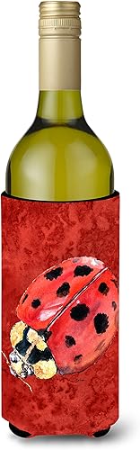 Miniatura 32 de Caroline's Treasures 8849CC Saltamontes en lata o botella verde, hielera lavable, funda plegable con aislamiento para bebidas, puede abrazar