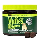 Wuffes Advanced Hip & Joint Chews for Small & Medium Breed Dogs, Vet Recommended...