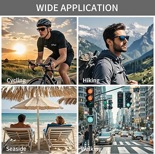 Vista 3 de RCstyle Accesorios para lentes inteligentes Ray-Ban Meta Wayfarer/Headliner/Skyler, vienen con almohadillas nasales, 4 pares, cordón ajustable