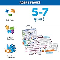Vista 5 de Learning Resources ¡Constructores de habilidades! Sumación y resta de primer grado: manipuladores matemáticos, habilidades de reconocimiento
