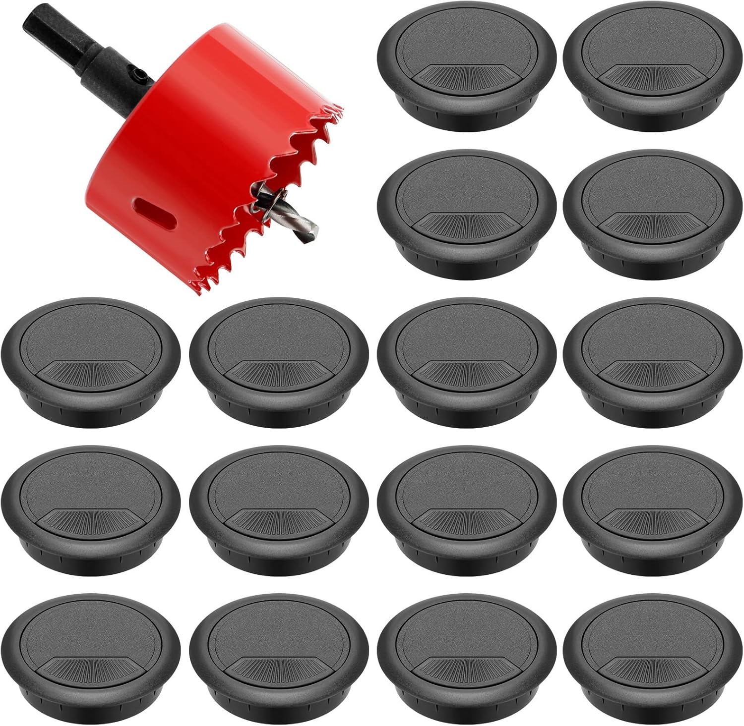 Dboo 6 Pcs Flexible Cable Cord Grommet 25mm 1 Inch | INDIA