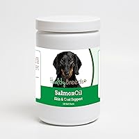 Vista 294 de Healthy Breeds Golden Retriever - Aceite de salmón masticable suave, 90