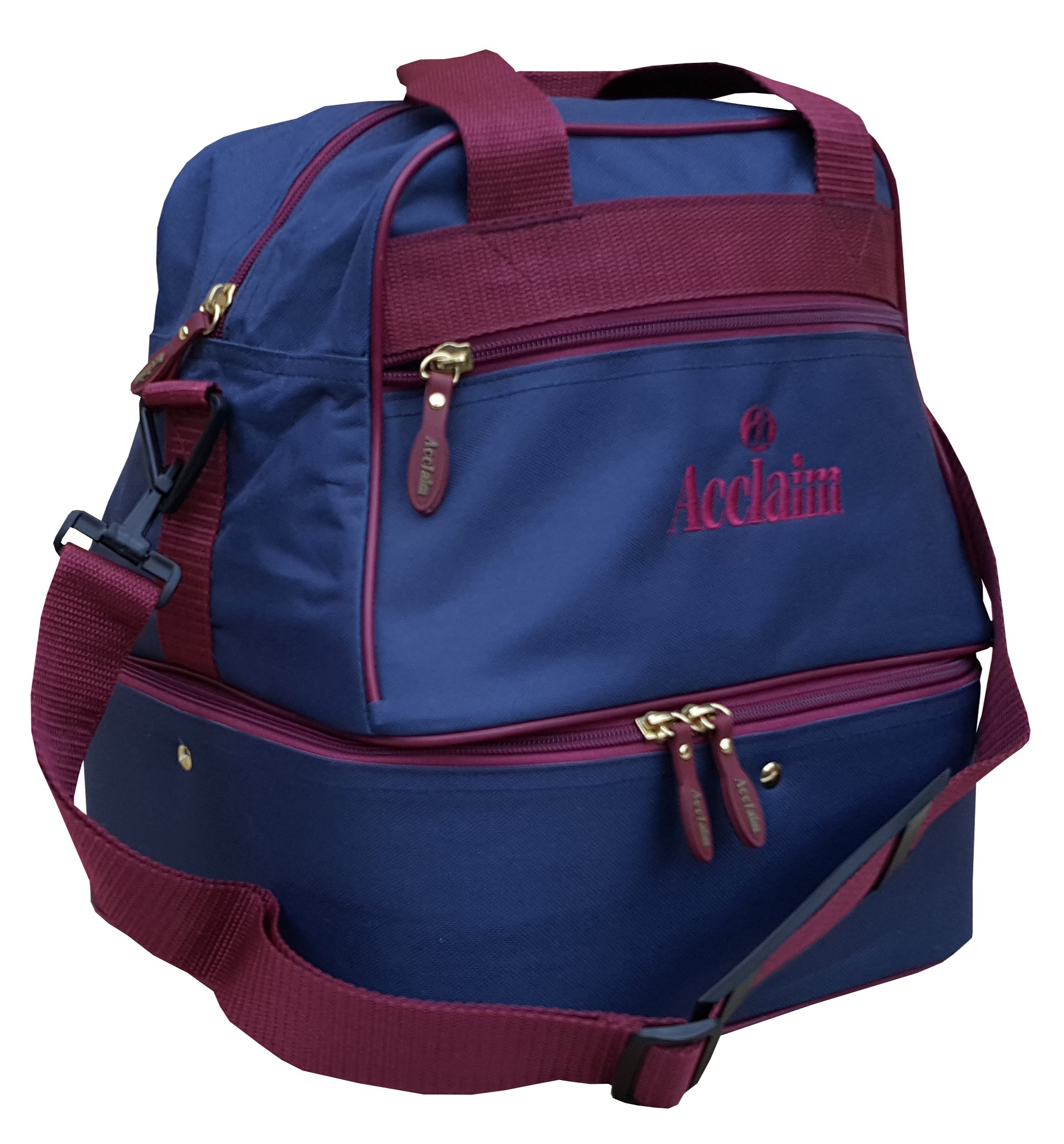Acclaim Staple - Mini bolsa de bolos de nailon de doble piso para cuatro cuencos con correa para el hombro, modelo 2024