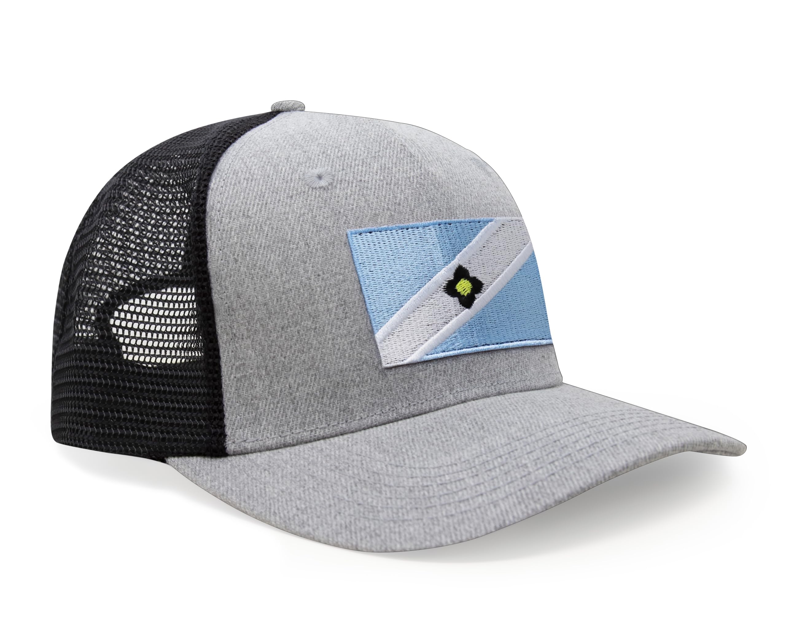 International Tie City Hat for Men and Women, Adjustable Snapback Trucker Baseball Cap with Embroidered Patch