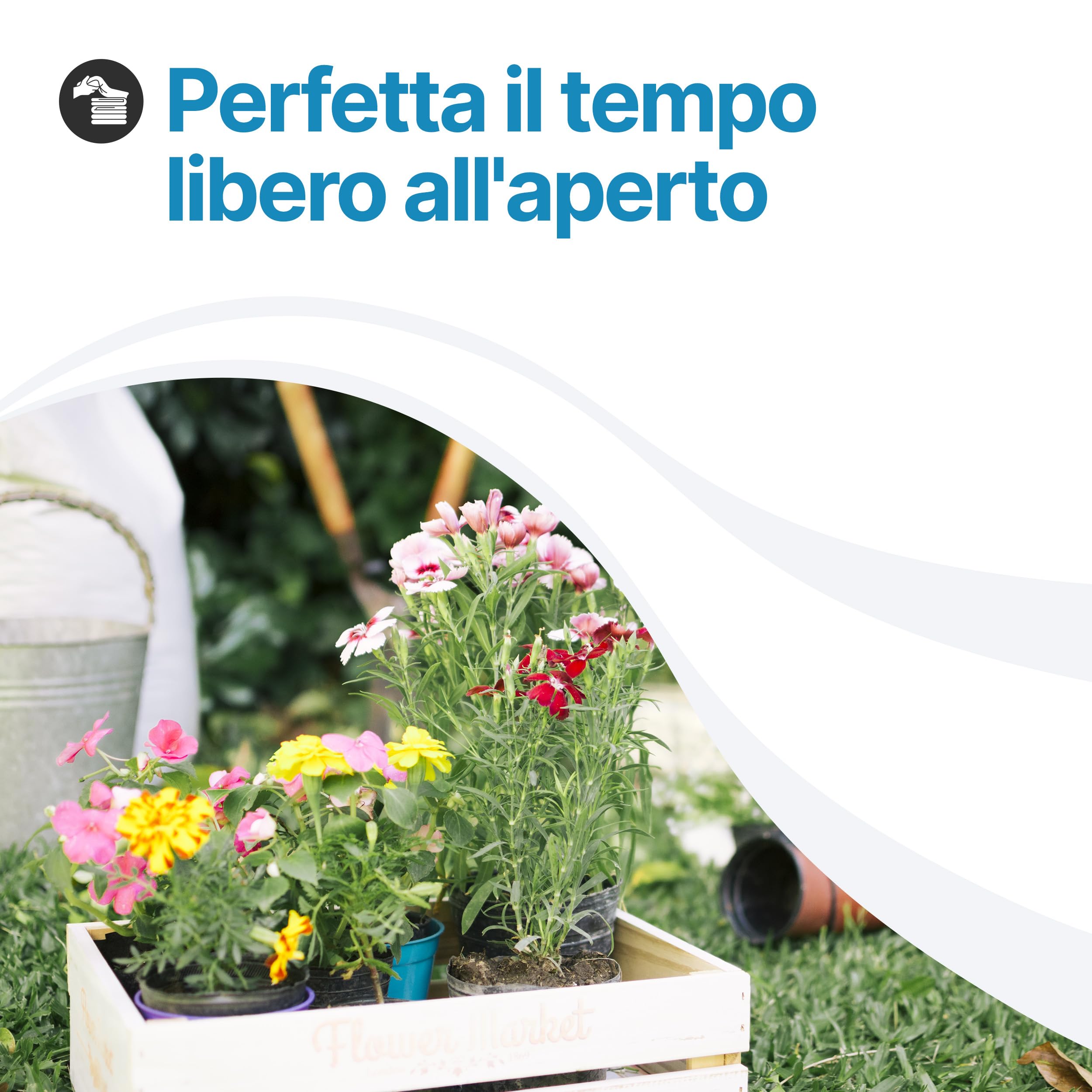 Tomaino - Tavolo Da Giardino In Plastica Rettangolare - Tavolo Plastica Esterno con Gambe Smontabili e Foro per Ombrellone - Tavolino da Esterno Verde