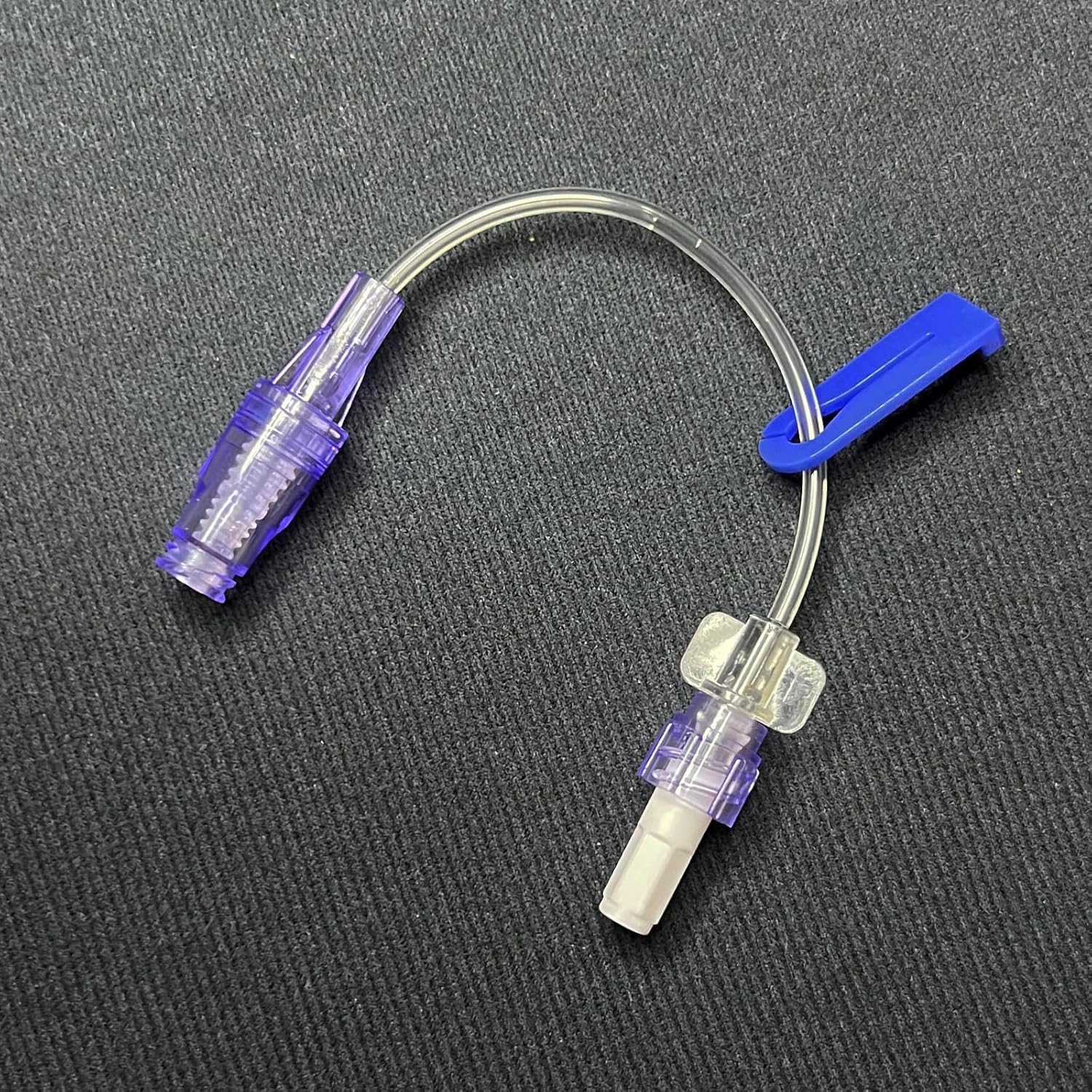 25pcs IV Extension Set for Lab and Pets, 1-Port Luer IV Tubing for Veterinary,Sterile Individual Packaging