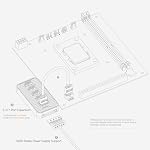 Ocypus Delta EU04 BK Interne USB Le centre,9 Épingle carte mère 4-Port USB 2.0 Hub | SATA Propulsé, magnétique et 3M Mont de bande,Ultra Adaptateur d'extension stable pour la conception compacte, le plug et le play PC