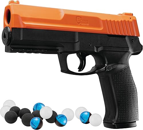 Miniatura 7 de P2P Secure 68P .68 Cal CO2 Powered 6-Shot Launcher Kit de inicio - Defensa personal menos letal