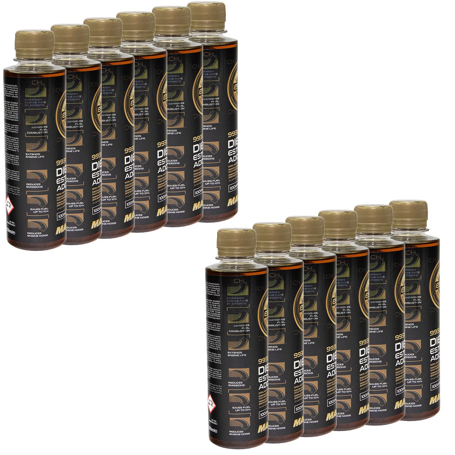 Diesel Ester Additive 9930 MANNOL 12 X 250 ml Verschleißschutz Reiniger