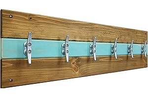 Cape May Nautical Boat Cleat Towel Rack for Bathroom or Kitchen