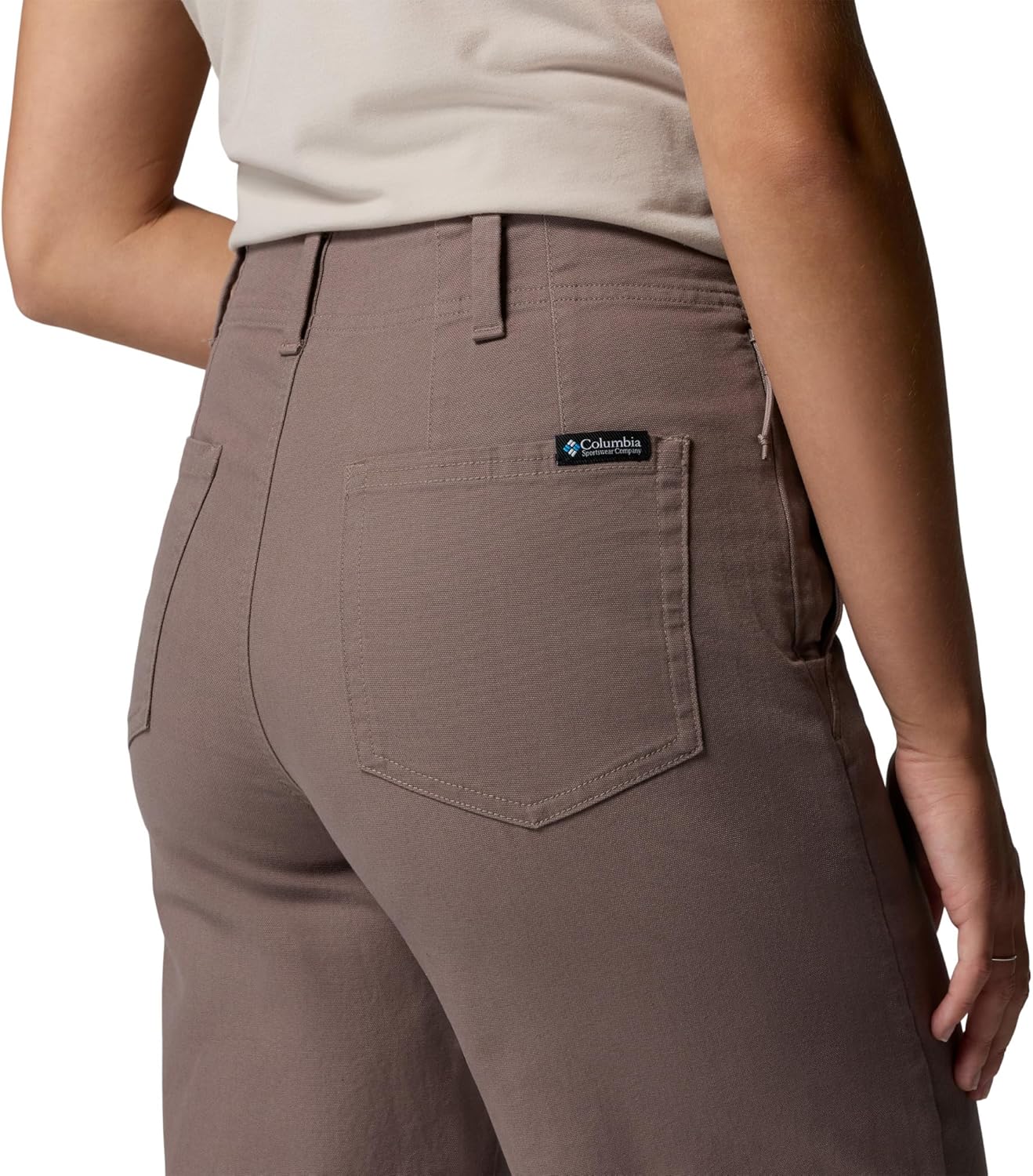 Columbia Women's ROC Wide Leg Pant, Iron, 6 Long