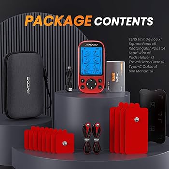 Amazon.com: AVCOO Dual Channel TENS Unit Muscle Stimulator