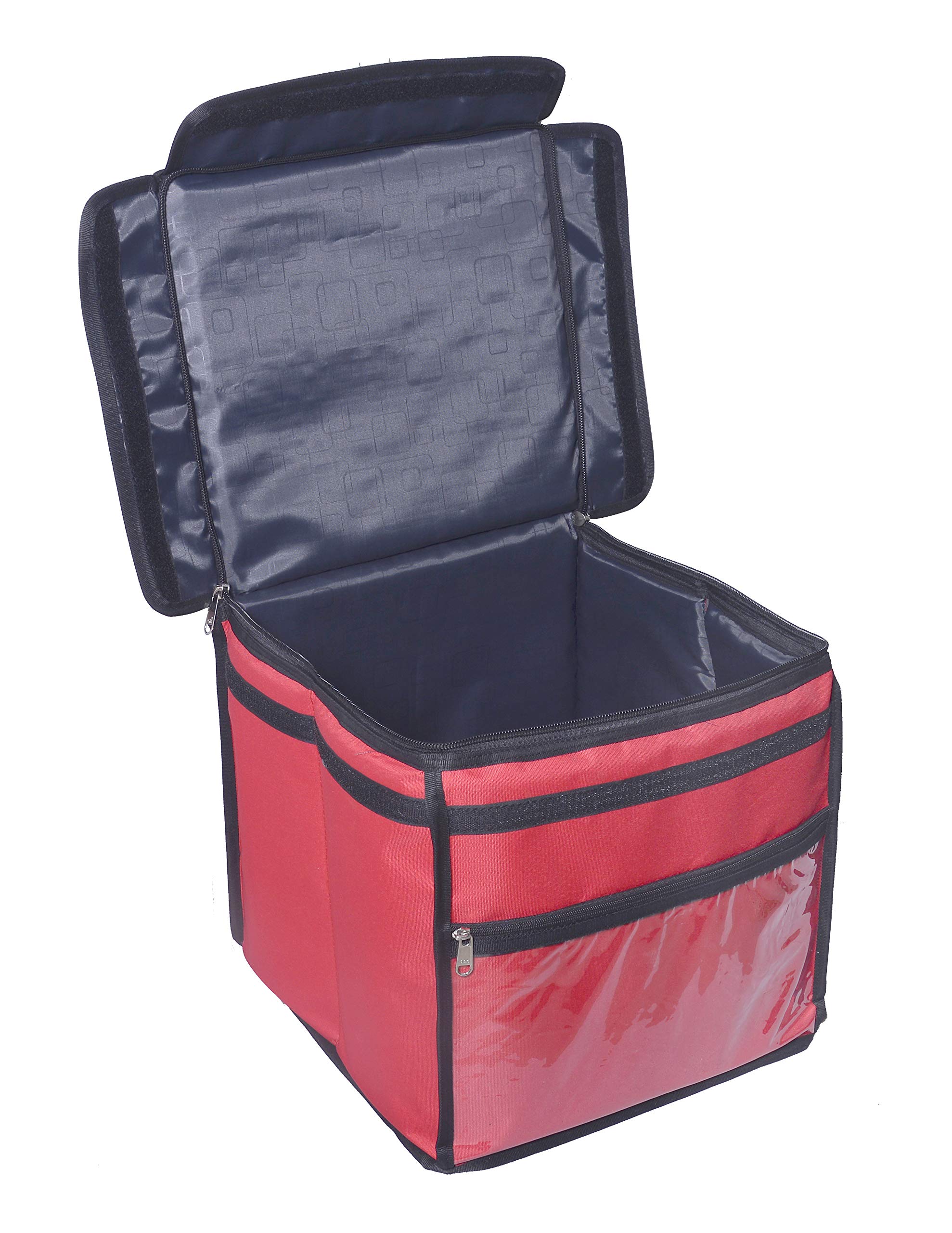 quaffor Insular red 16 * 16 * 16 inch zomato/swiggy/Food/Pizza delivery Backpack 63 LTR-picture-17