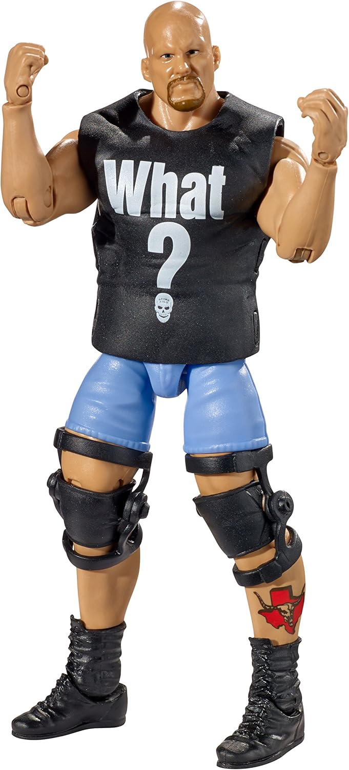 Get Discount 70% Price WWE, Elite Collection Hall of Fame Exclusive Action Figure, Stone Cold Steve Austin.