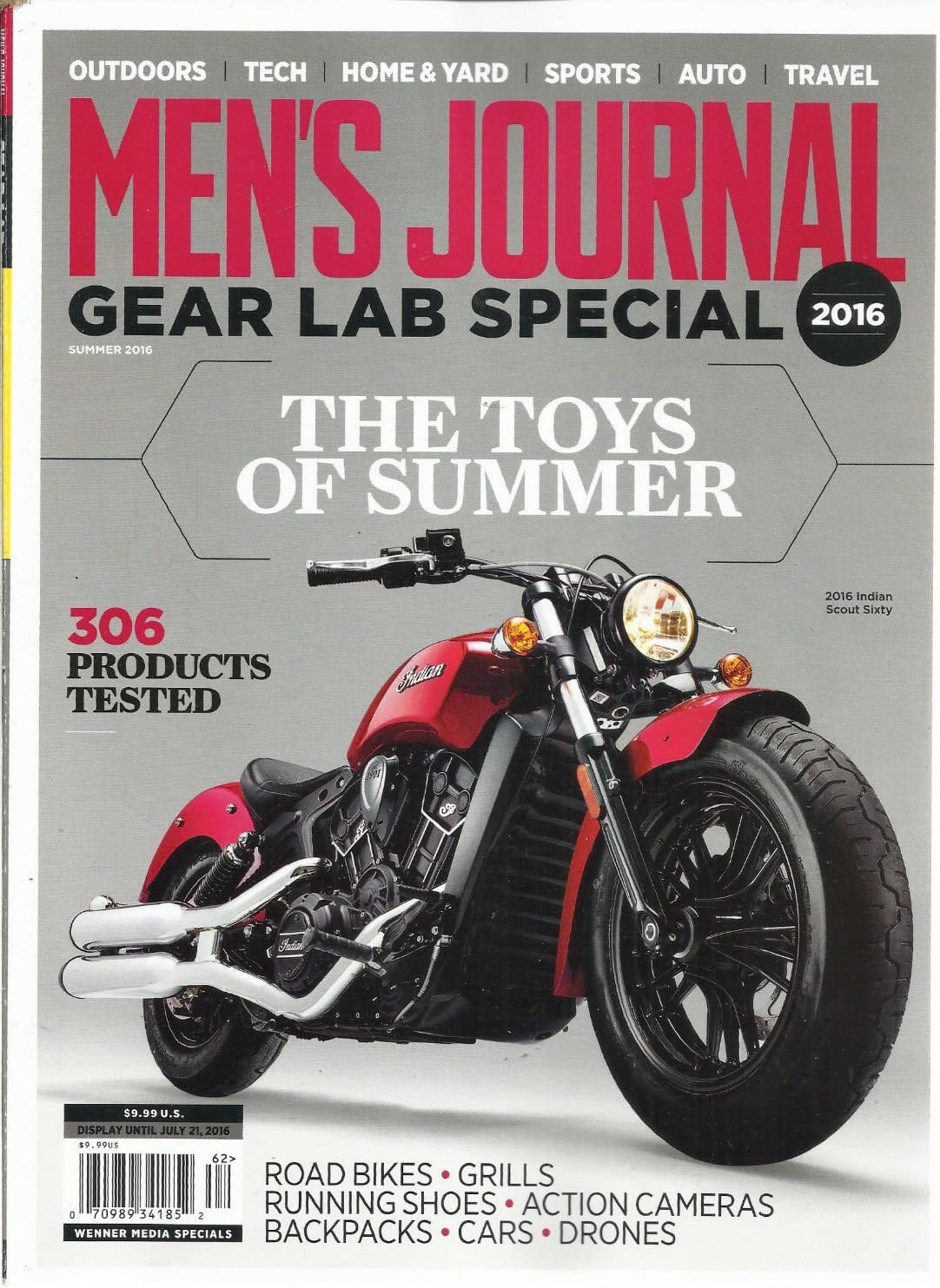 MEN'S JOURNAL GEAR LAB SPECIAL, SUMMER, 2016 (SUMMER BUYER