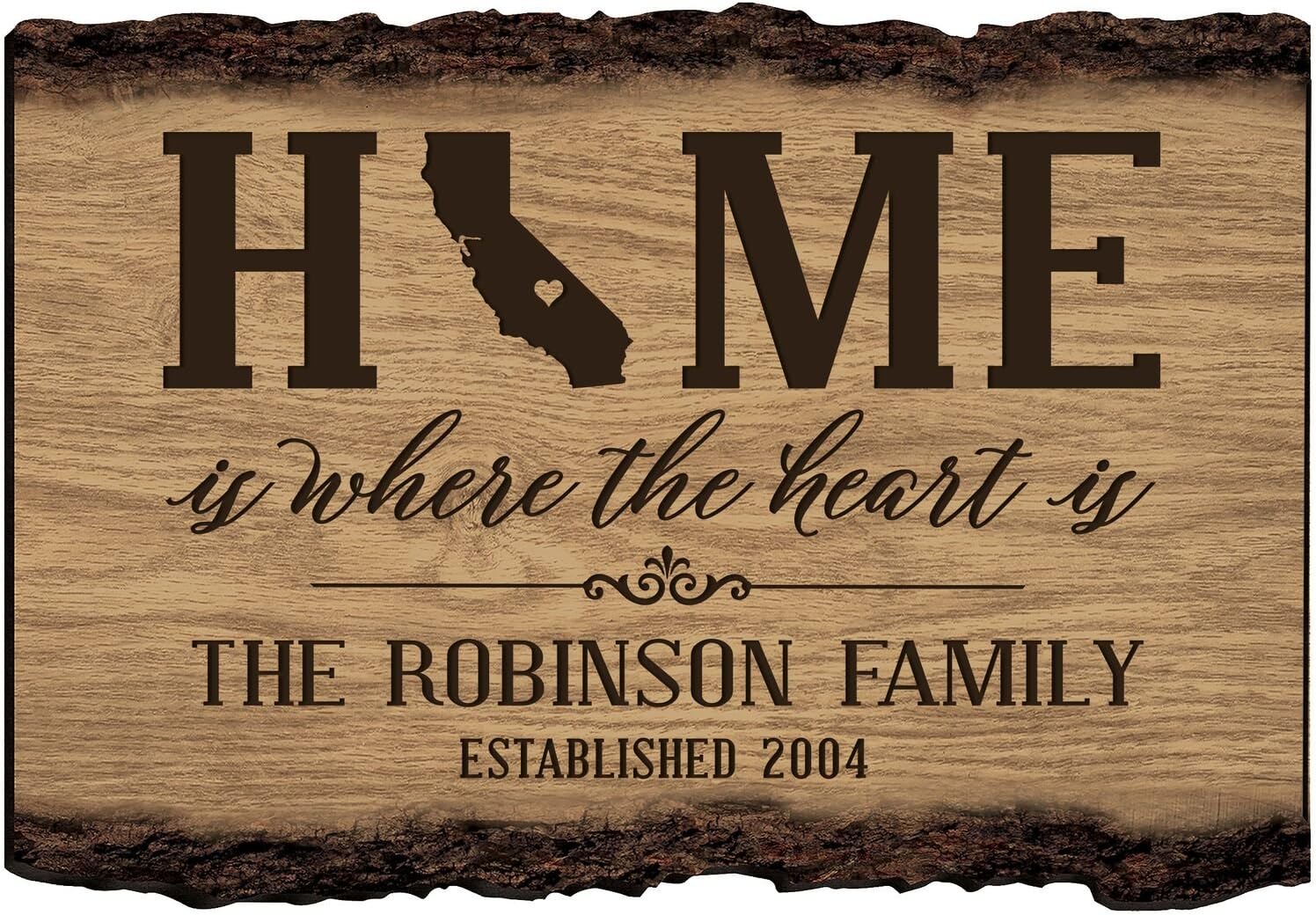 LifeSong Milestones Personalized California State Home is