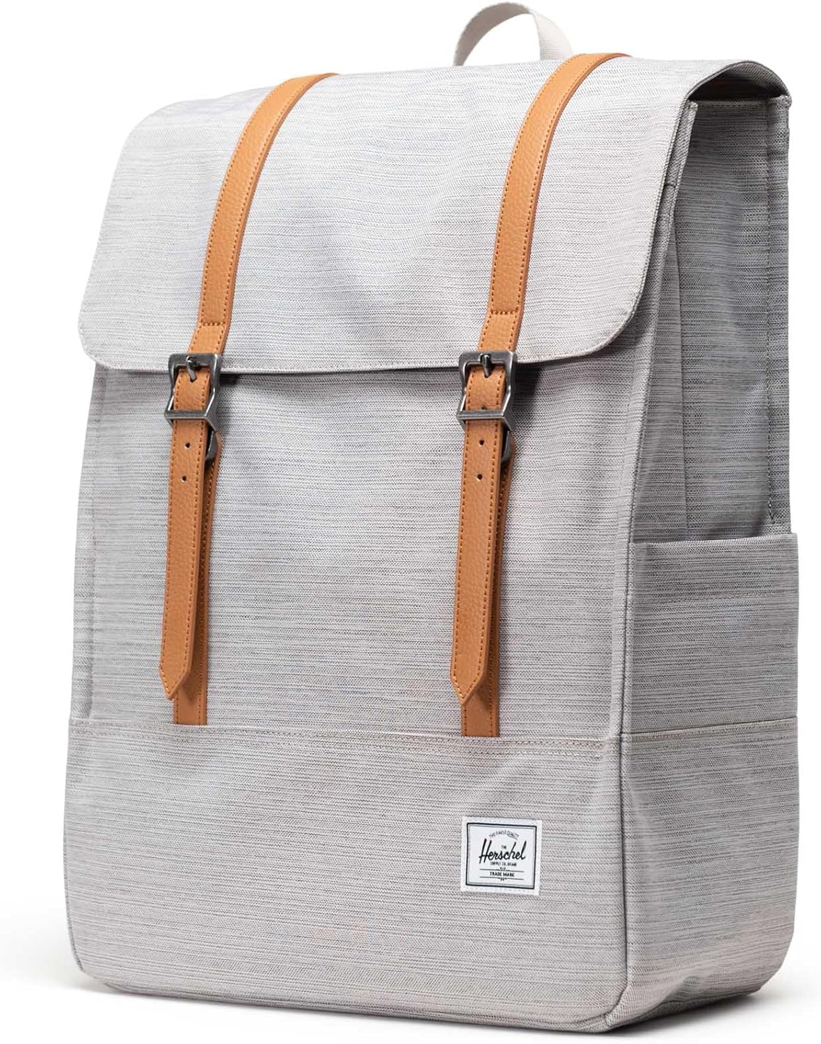 Herschel Survey Backpack, Light Grey Crosshatch - Image 3
