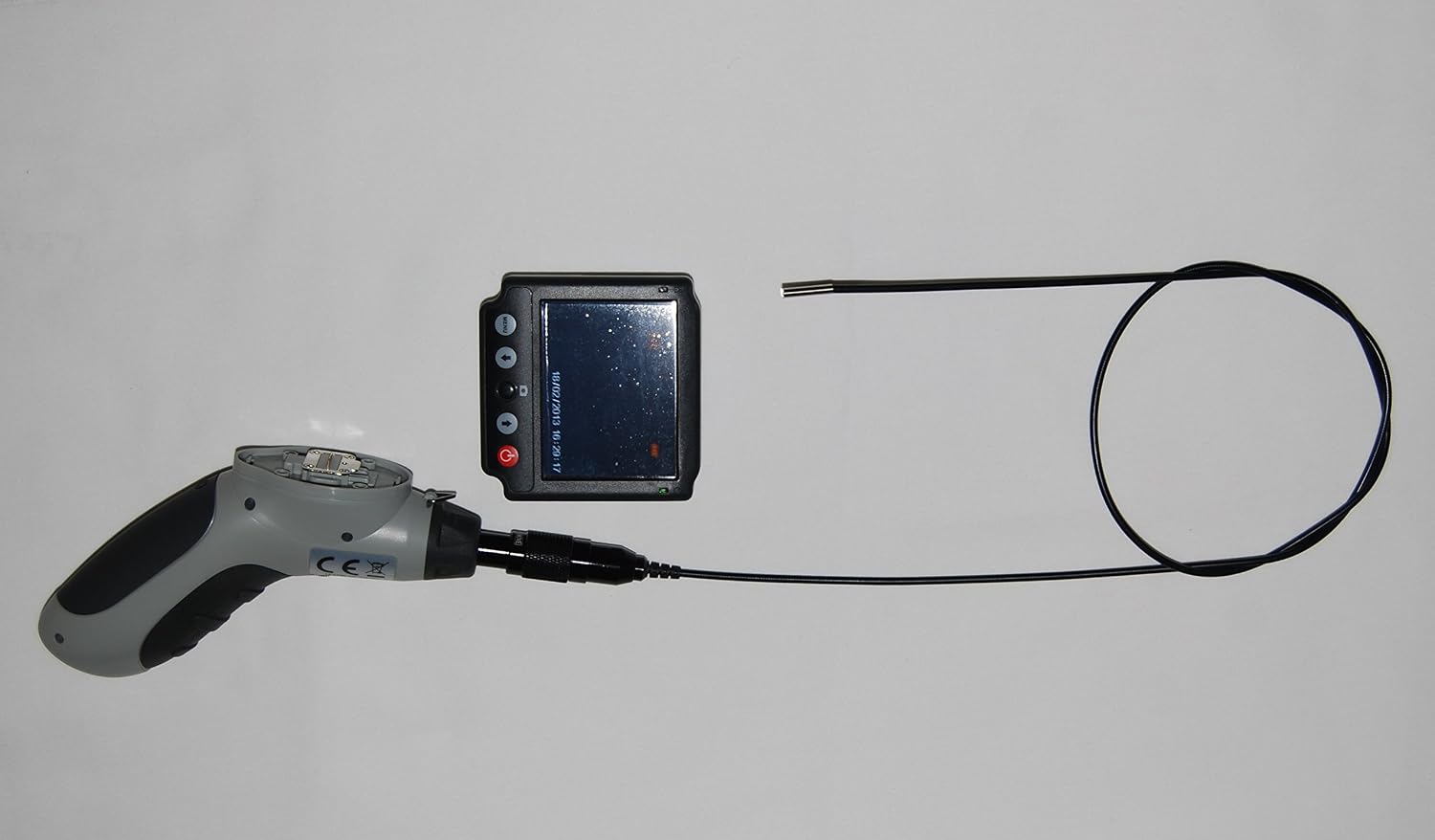 Vividia Mini 3.9mm Photo & Video Recordable Flexible Inspection Camera Borescope Endoscope with Wireless 3.5" LCD Monitor
