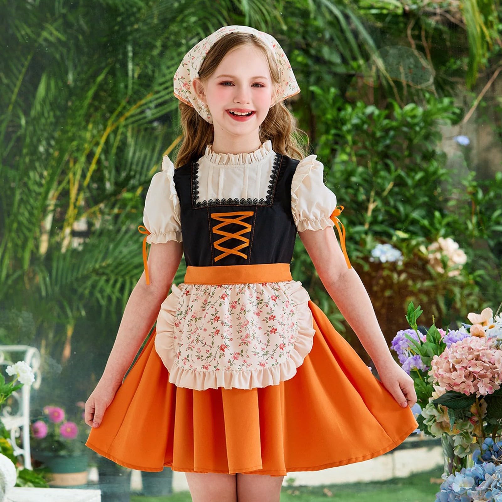 Kinder Oktoberfest Kostüm Mädchen Bayerische Tracht Outfit