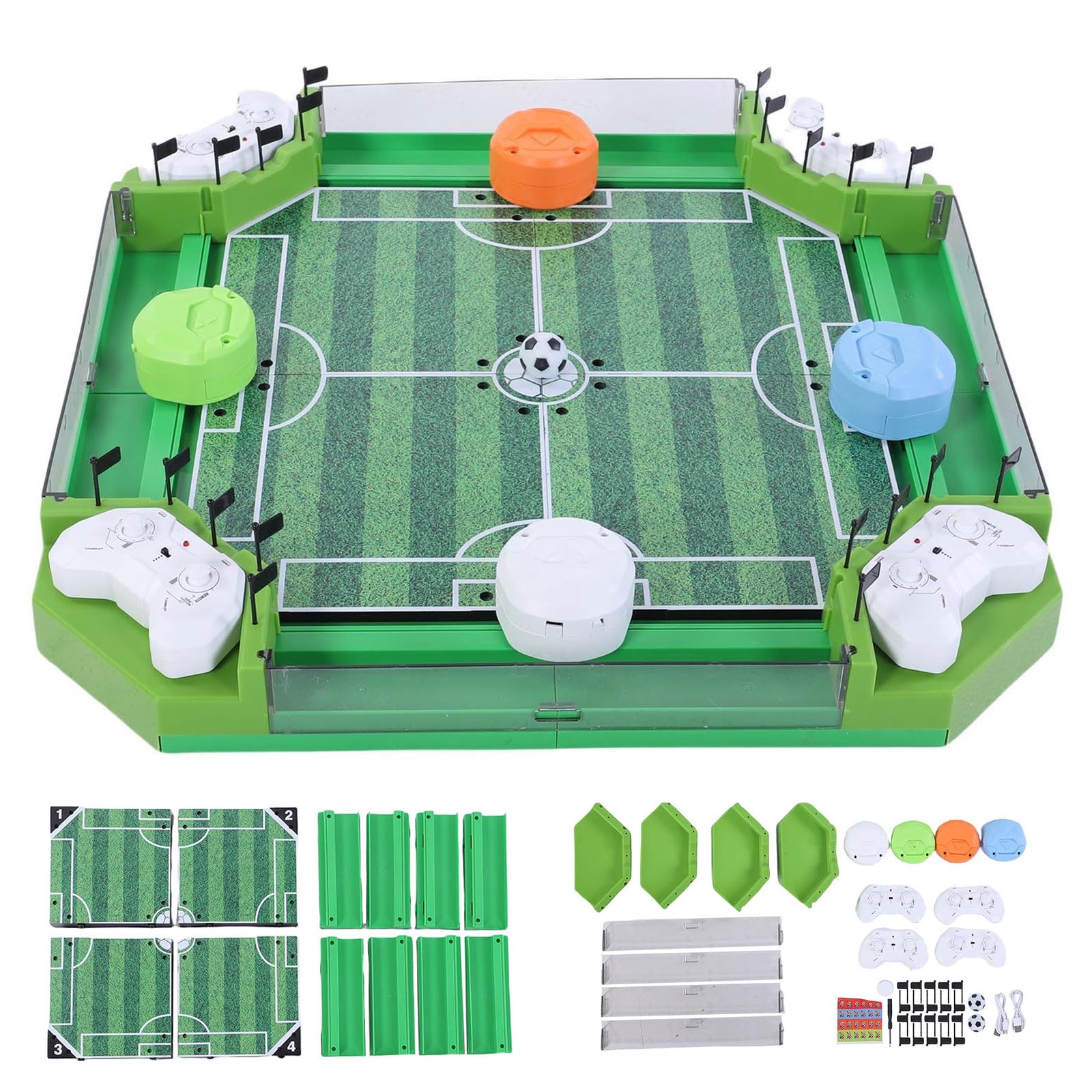 Juego de mesa de futbolín con control remoto interactivo 8