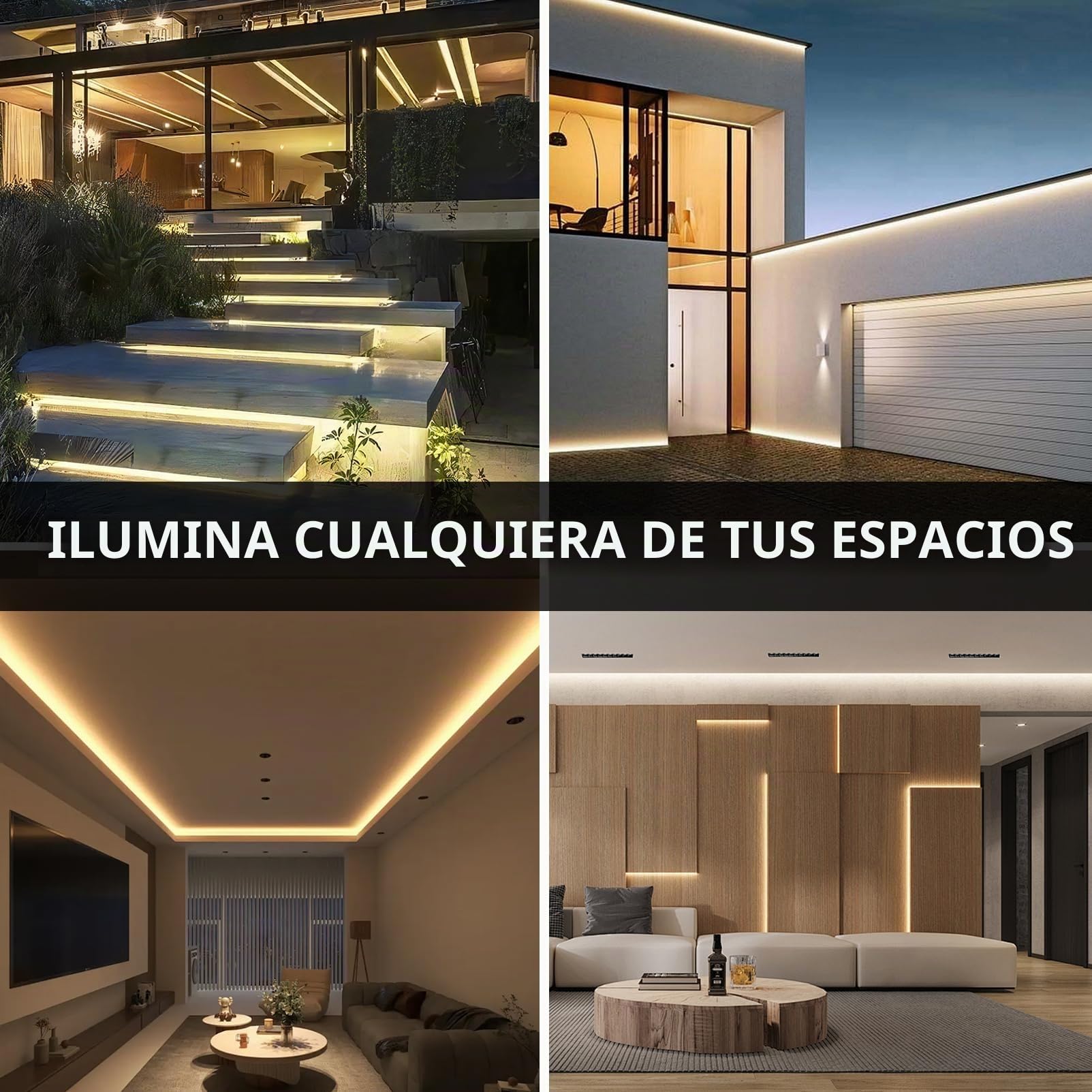 Neon Tira LED 15 metros, Silicona 220V COB Luces LED Habitacion Exterior Impermeable Incombustible IP65 Blanco Cálido 3000K Redondo Leds Strip Neón Flexible 15m 120 LED/m con Enchufe