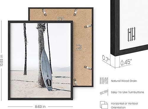 Miniatura 3 de HAUS AND HUES Pósteres de playa y decoración de pared de playa, juego de 6 impresiones artísticas de playa y arte de pared de playa, arte de pared