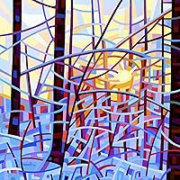 Vista 6 de AllPosters Mandy Budan - Marco negro con estampado de giclée para pared, 16 x 16 pulgadas