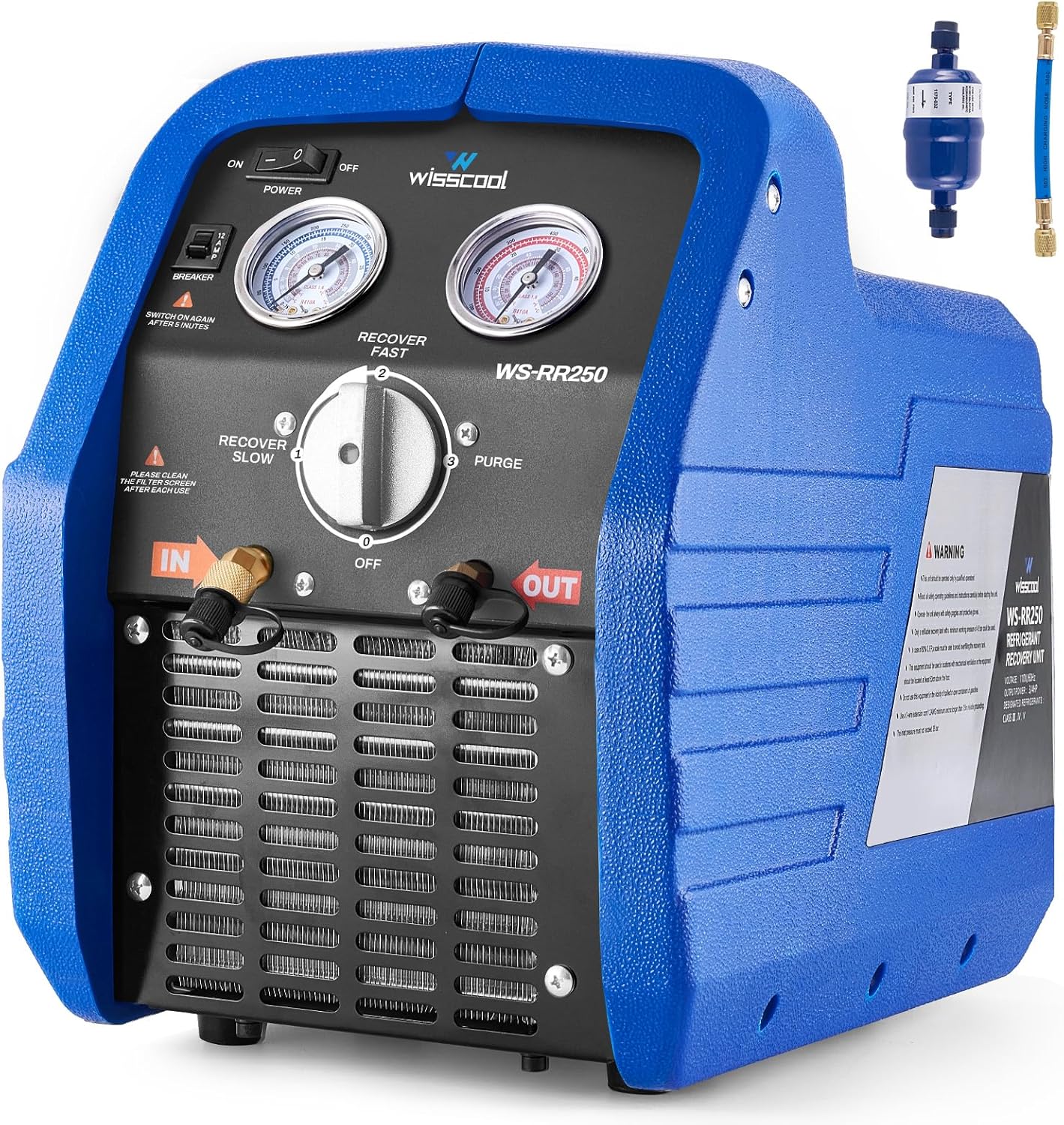 3/4 HP Refrigerant Recovery Machine