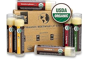 Earth's Daughter: USDA Organic Lip Balm 6-Pack for Kids