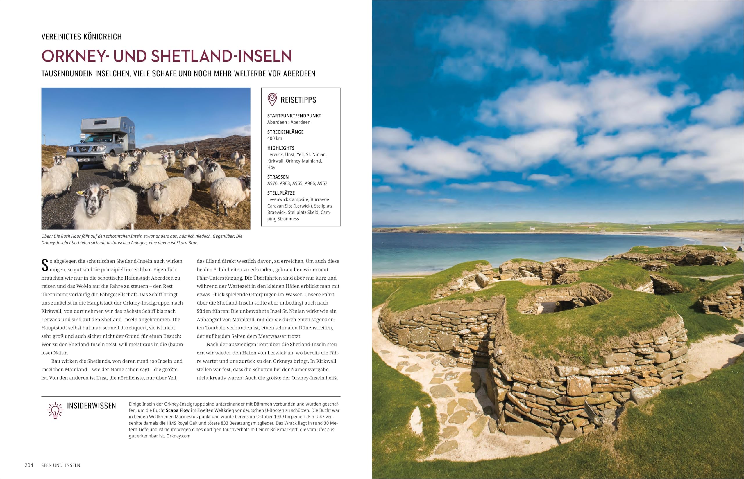 National Geographic Reise Bildband – In 225 Reisen mit Wohnmobil und Campervan durch Europa: Legendäre Roadtrips und Traumziele für Camper.