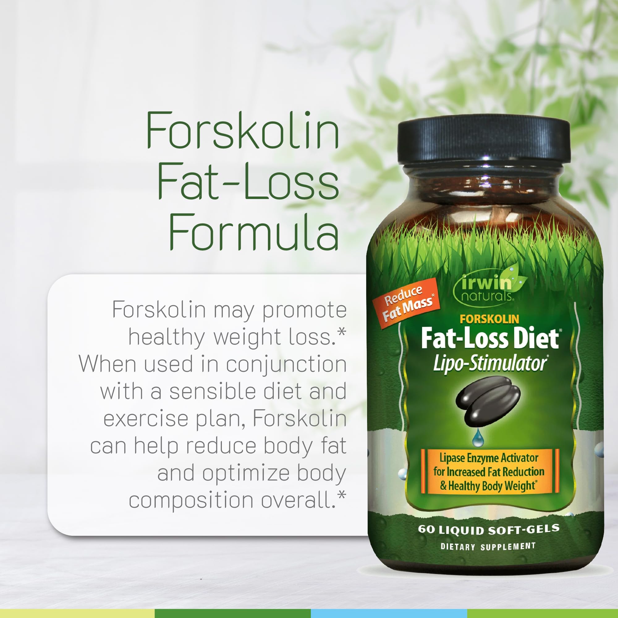 Irwin Naturals Forskolin Fat-Loss Diet Supplement | 60 Softgels — Amazon image 5