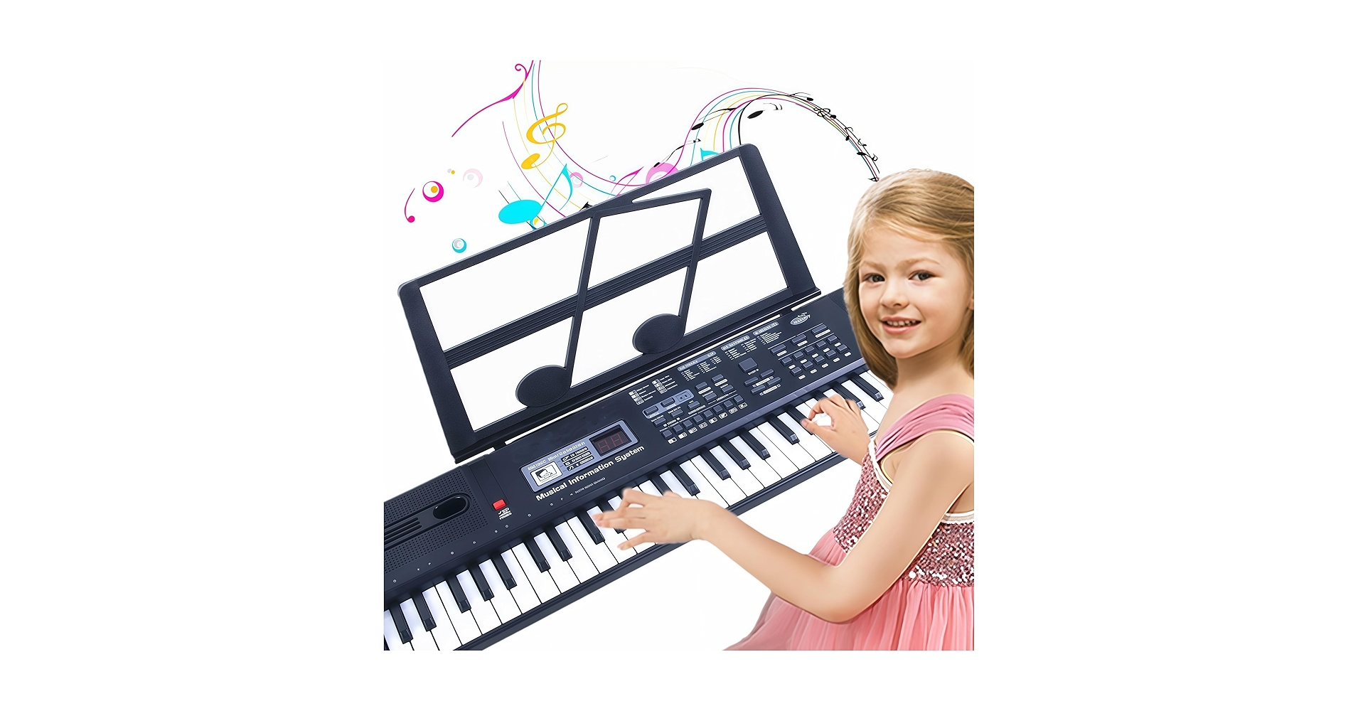 Amazon.com: Semart piano keyboard for kids 61 key electric