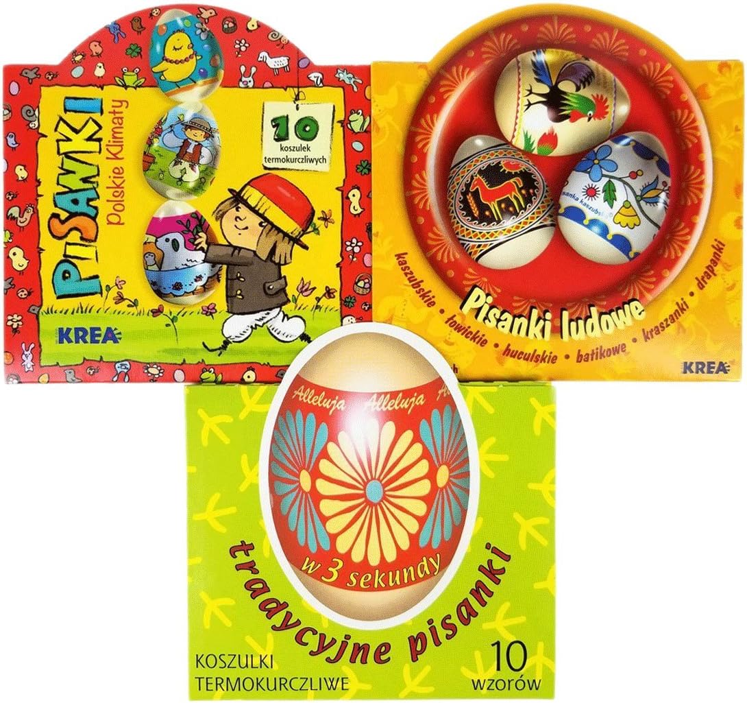 30 Easter Egg Wraps/Sleeves - Folk, Traditional & Polish Special Edition (Folk, Traditional & Polish Special Edition)
