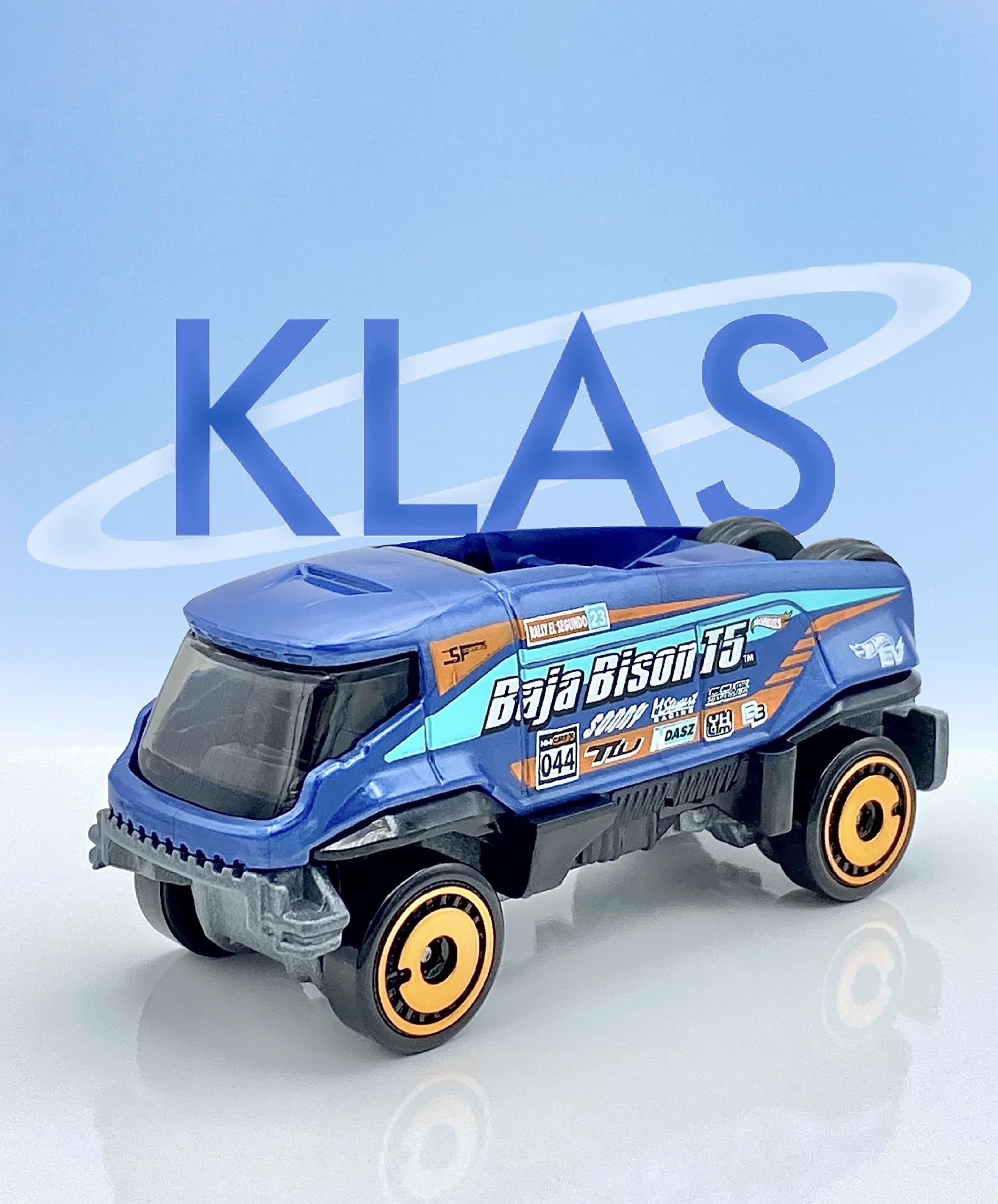 Hot Wheels Baja Bison T5 (Dark Blue) 7/10 HW Green Speed, 2023-143/250 (Short Card) - Image 2