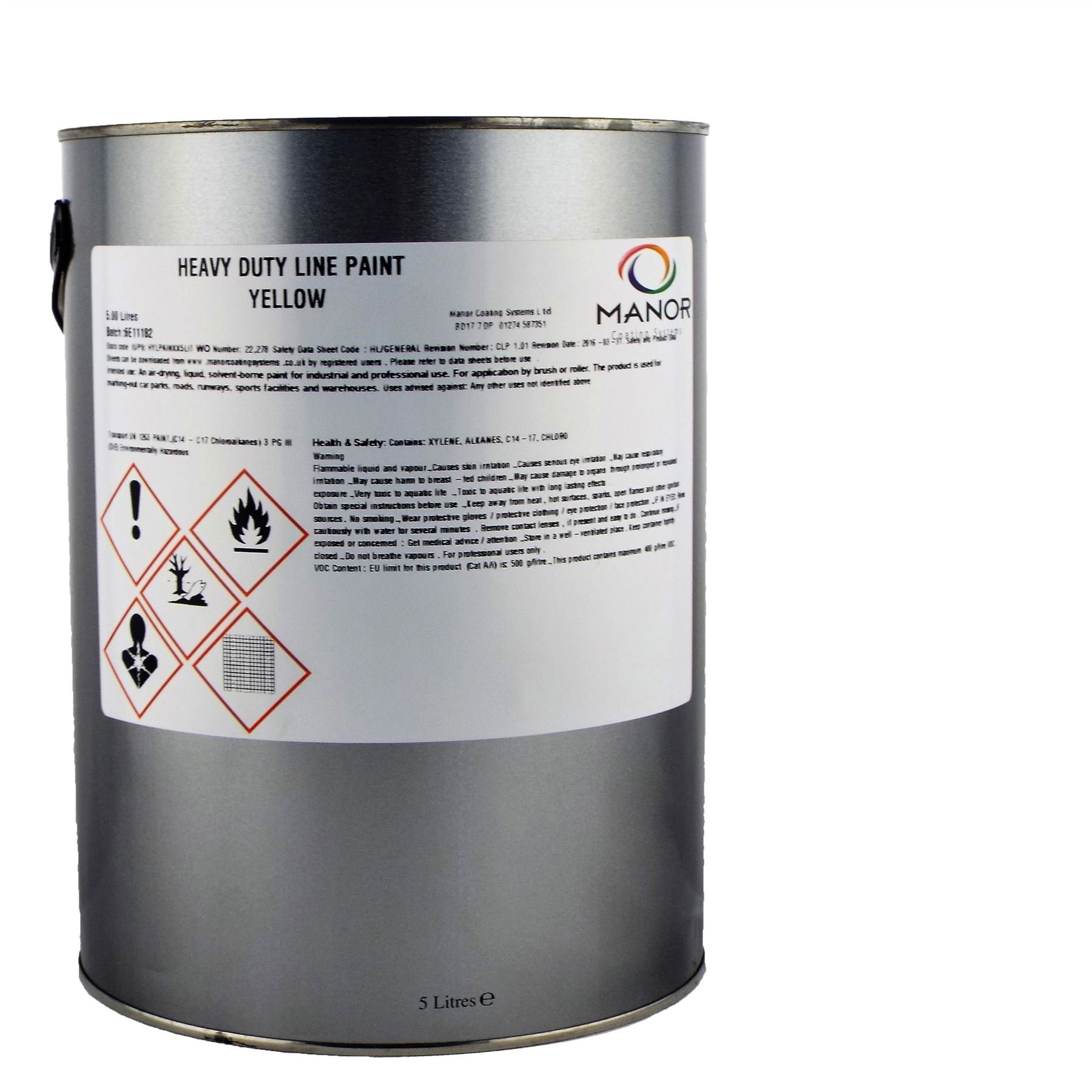 Buy MANOR Industrial/Domestic Heavy Duty Road/Floor Line Marking Paint