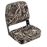 Wise 8WD618PLS Series Camo Low Back Boat Seat