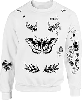 Adult Sweatshirt Harry Tattoos 94 Cool Top Trendy - coolthings.us
