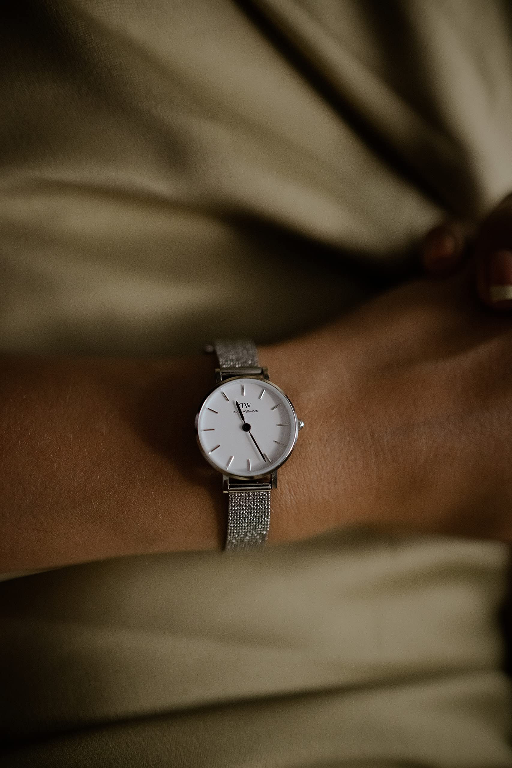 Daniel Wellington Petite Orologi Silver Stainless Steel (316L)