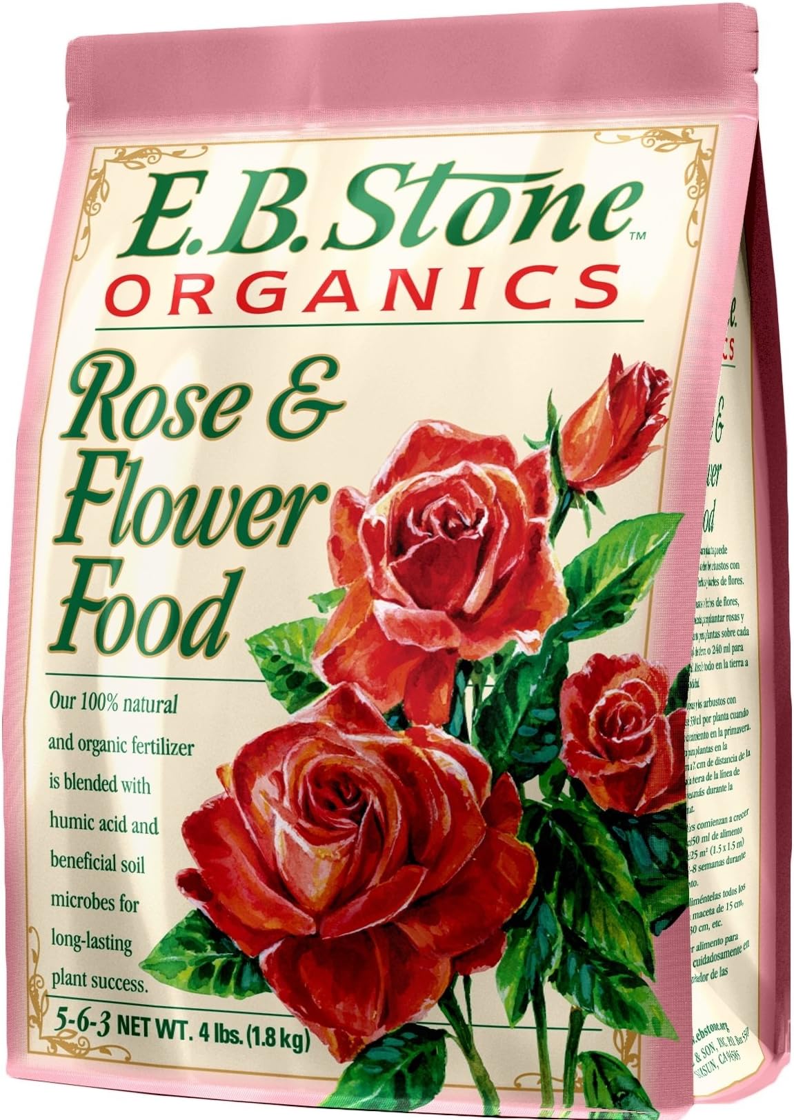 EB Stone Organic Rose and Flower Food 4 lb
