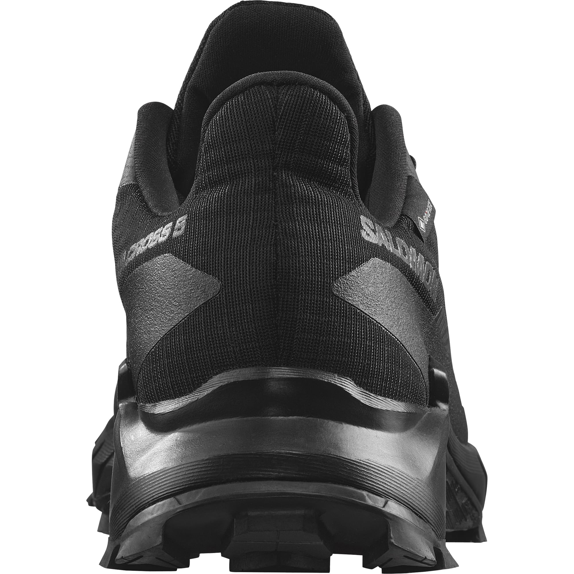 Salomon Alphacross 5 Gore-Tex Damen Wasserdichte Trailrunningschuhe, Starker Grip, Wasser- und Wetterschutz, Anhaltender Komfort, Black, 36