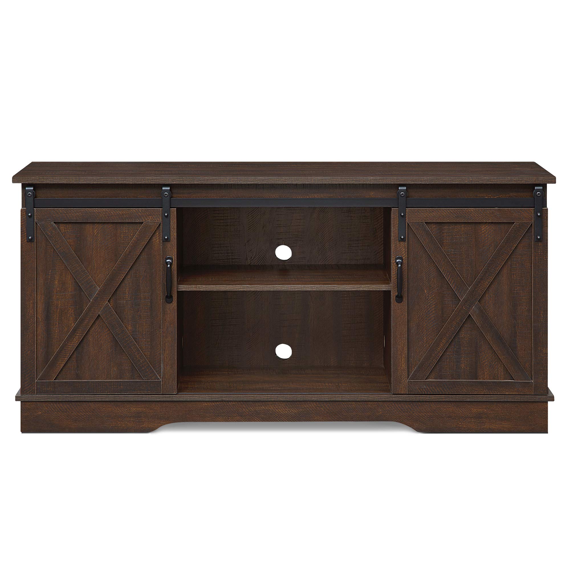 Collection Belleze Modern Farmhouse Style 58 Inch Tv Stand Indiana 12